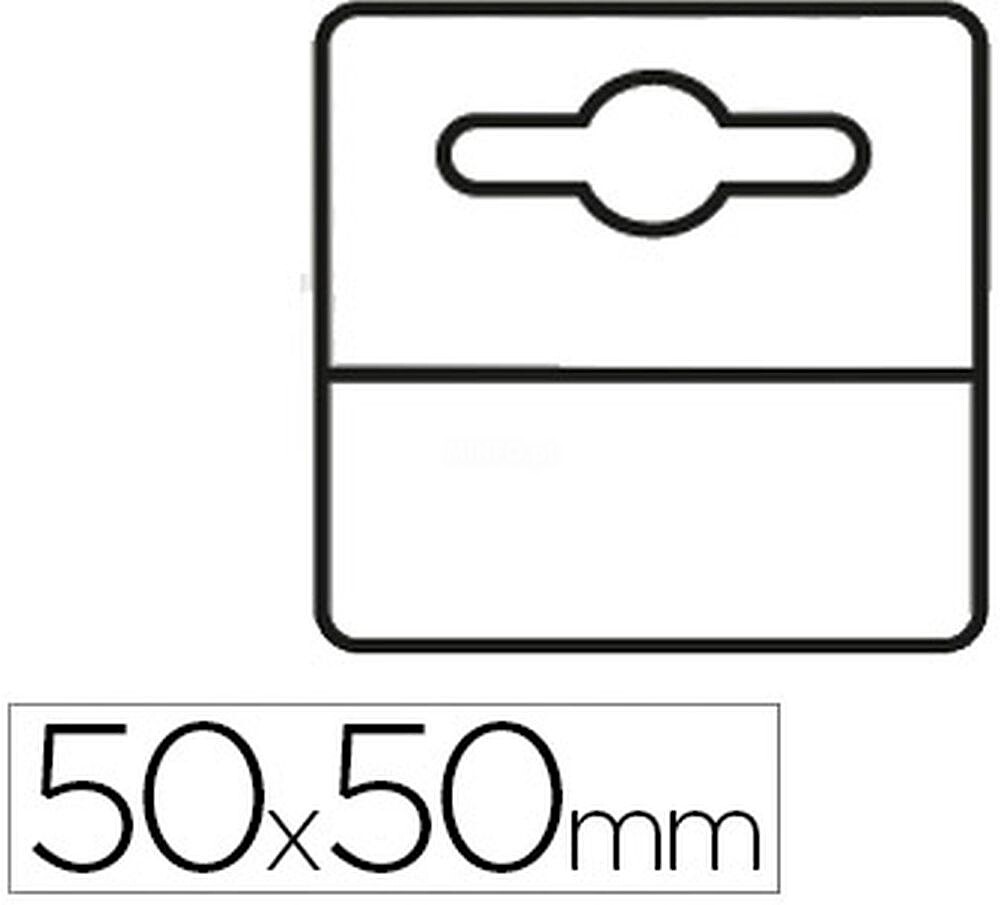 Etiqueta para Pendurar Adesiva 3L Office em PVC 50X50 MM Pack de 1000 Unidades 180-50115