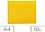 Bolsa Tarifold Magnetica Din A4 Vertical Identificacao Palets e Prateleiras Amarelo Pack de 10 Unidades 162044 - imagem 1