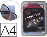 Moldura Magnetica Tarifold Din A4 em PVC Cor Cinza Prata Pack de 2 Unidades 195030