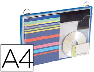 354101 : BOLSA PARA PENDURAR TARIFOLD DIN A4 REFORÇADA E CO...