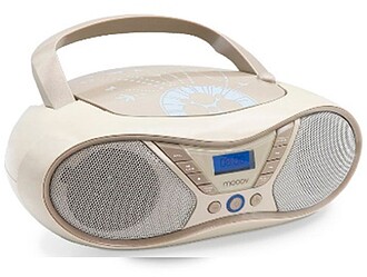 METRONIC RADIO CD MP3 FM SOFT GREY 477403