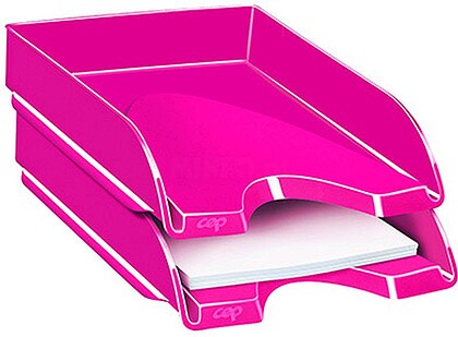 1002000371 : TABULEIRO DE SECRETARIA CEP PLASTICO ROSA 257X348X66 MM