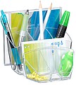 Organizador de Secretaria Cep Con 8 Compartimentos Plastico Transparente 1005800111