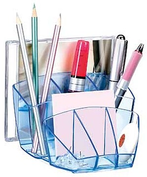 1005800741 : ORGANIZADOR DE SECRETARIA CEP CONFOR ICE BLUE PLASTICO TRANSPARENTE CELESTE