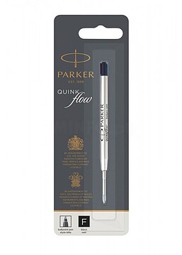 1950367 : Parker Recarga Esferografica Preto Fino 1 unidade