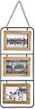 Porta-retratos para 6 fotos de Madeira 52X22CM G-83627