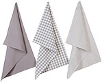 Pacote 3 Panos de Cozinha 45X70CM Algodão 68030