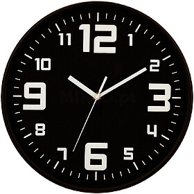 83371 RELÓGIO COR Preto DIAM.30CM