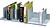 Organizador de Armario Paperflow Cinza com 10 Compartimentos Ajustaveis 802 X 275 X 210 MM 4932.02 - imagem 1