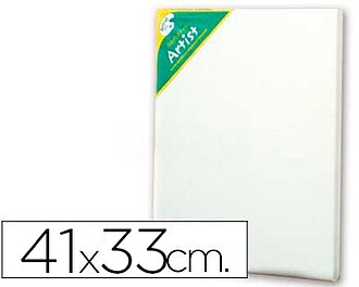 4521206F : Tela de algodao artist 100% agrafada por tras 41x...