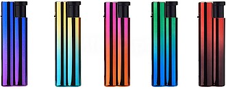73314 ISQUEIRO ELETRÓNICO ANODIZADO, CORES SORTIDAS