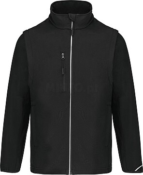 Casaco softshell com mangas amovíveis PA323
