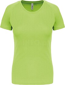 PA439C T-shirt de senhora de manga curta tam: XL cor: Lime :...