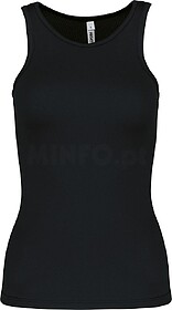 PA442C Top de desporto tam: XL cor: Black : PROACT® 100% po...