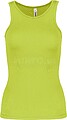 Top de desporto tam: M cor: Lime : PROACT® 100% poliéster : muito resistente, leve e respirável. Lichte en sneldrogende stof. Tipo asa delta para um ajuste adequado. Poliéster 100% poliéster : muito resistente, leve e respirável. Lichte en sneldrog PA442C