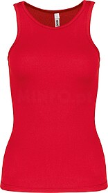 PA442C Top de desporto tam: XL cor: Red : PROACT® 100% poli...