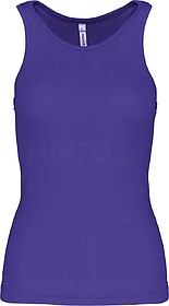 PA442C Top de desporto tam: XL cor: Violet : PROACT® 100% p...