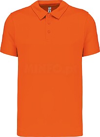 PA482C Polo de homem de desporto tam: 3XL cor: Orange : PROA...