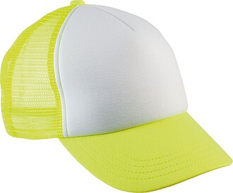 KP143 Boné trucker criança - 5 painéis tam: One Size cor:...