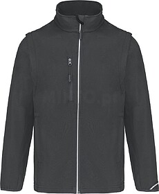 PA323 Casaco softshell com mangas amovíveis tam: 5XL cor: T...
