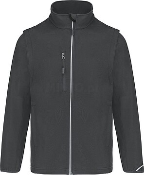 Casaco softshell com mangas amovíveis PA323