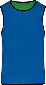 PA044 Colete rugby reversível tam: S/M cor: Sporty Royal Bl...