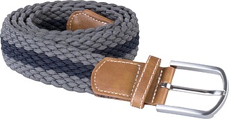KP805 Cinto entrelaçado elástico tam: One Size cor: Mid Gr...