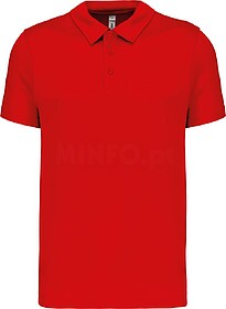 PA482C Polo de homem de desporto tam: XS cor: Red : PROACT®...