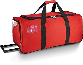 PA534 Trolley de desporto - 65L tam: One Size cor: Red/ Whit...