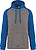Sweatshirt com capuz bicolor de adulto PA369 - imagem 1