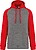 Sweatshirt com capuz bicolor de adulto PA369 - imagem 1