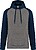 Sweatshirt com capuz bicolor de adulto PA369 - imagem 1