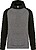Sweatshirt com capuz bicolor de criança PA370 - imagem 1