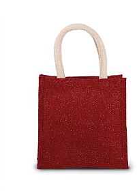 KI0272C Saco de compras em juta – modelo pequeno tam: One ...