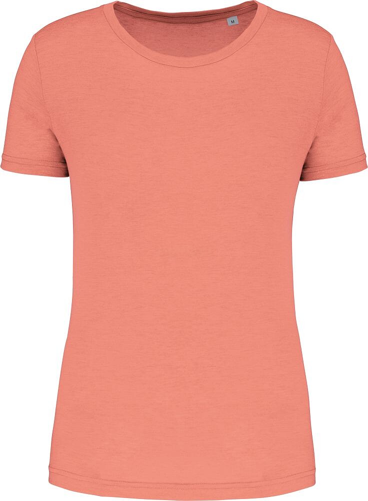 T-shirt de desporto de senhora Triblend com decote redondo PA4021