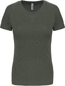 PA439C T-shirt de senhora de manga curta tam: S cor: Dark Kh...