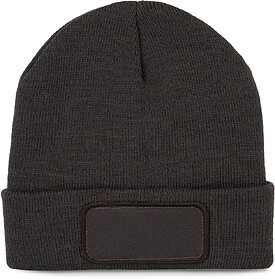 KP891 Gorro reciclado com patch e forro Thinsulate™ tam: O...