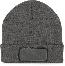 KP891 Gorro reciclado com patch e forro Thinsulate™ tam: O...