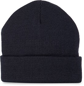 KP892 Gorro reciclado com dobra tricotada tam: One Size cor:...