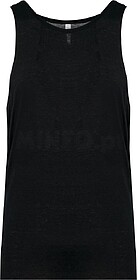 PA446 T-shirt sem mangas triblend de homem tam: XL cor: Blac...