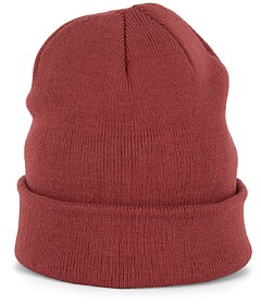KP031 Gorro de malha tam: One Size cor: Terracotta Red : K-u...