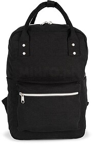 KI0186 Mochila estilo urbano com pegas tam: One Size cor: Bl...