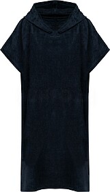 PA581 Poncho turco com capuz unissexo tam: S/M cor: Navy : P...