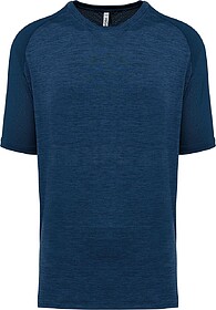 PA4030 T-shirt de padel bicolor com mangas raglan de homem t...