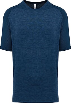 T-shirt de padel bicolor com mangas raglan de homem PA4030