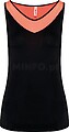 Top de padel bicolor de senhora PA4031