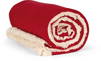 KP431 Manta em sherpa tam: One Size cor: Cherry Red : K-up