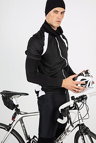 KP455 Punho de desporto sem costura tam: S/M cor: Black : K-...