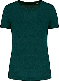 PA4021 T-shirt de desporto de senhora Triblend com decote re...