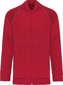 PA384 Casaco de fato de treino com risca unissexo tam: 4XL c...